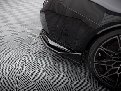 Maxton Design Rear Side Splitters V.4 CSL Look BMW M3 G80