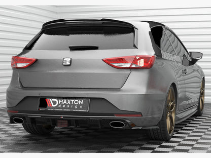 Maxton Design Spoiler CAP V.2 Seat Leon Cupra Sportstourer Mk3 Facelift