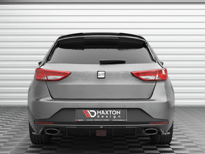Maxton Design Spoiler CAP V.2 Seat Leon Cupra Sportstourer Mk3 Facelift