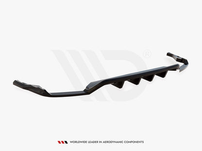 Maxton Design Central Rear Splitter (Vertical Bars) V.2 Audi SQ8 Mk1