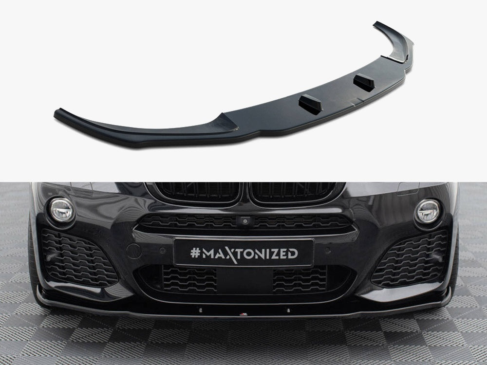 Maxton Design Front Splitter BMW X4 M-Pack