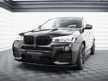 Maxton Design Front Splitter BMW X4 M-Pack