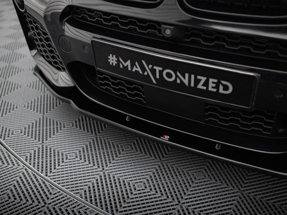 Maxton Design Front Splitter BMW X4 M-Pack