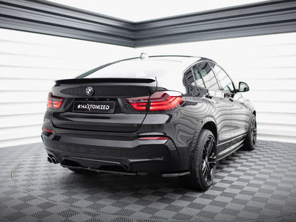 Maxton Design Rear Side Splitters BMW X4 M-Pack