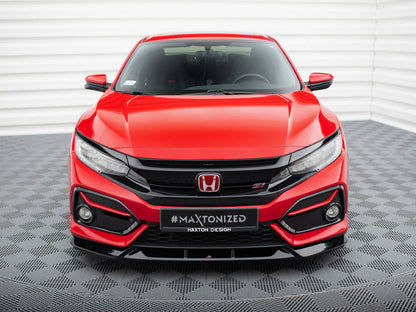 Maxton Design Front Splitter Honda Civic SI Mk10