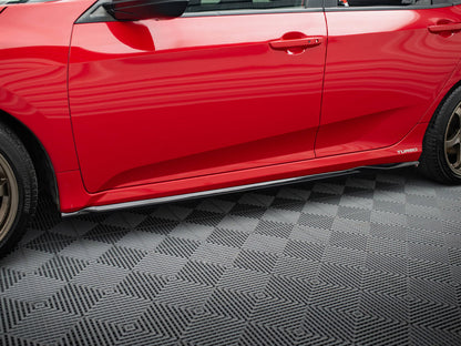 Maxton Design Side Skirts Diffusers Honda Civic SI Mk10