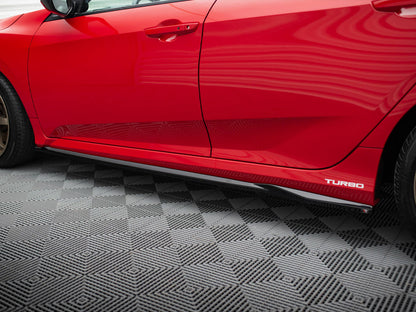 Maxton Design Side Skirts Diffusers Honda Civic SI Mk10