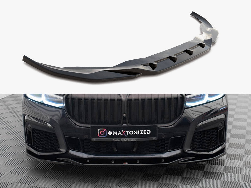Maxton Design Front Splitter V.3 BMW 7 M-Pack G11 / G12 Facelift