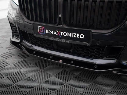 Maxton Design Front Splitter V.3 BMW 7 M-Pack G11 / G12 Facelift