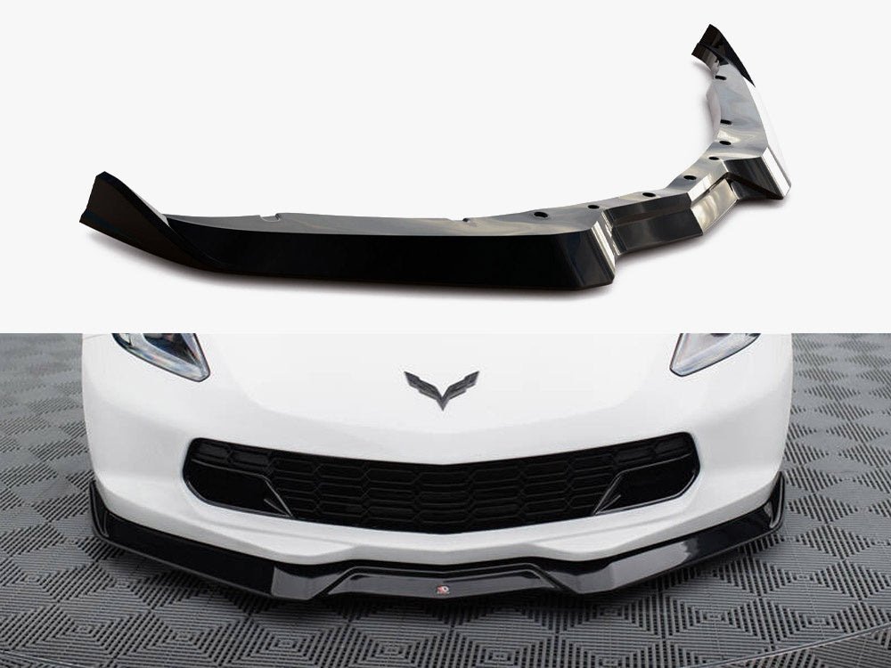 Maxton Design Front Splitter V.2 Chevrolet Corvette C7