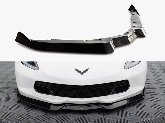 Maxton Design Front Splitter V.2 Chevrolet Corvette C7