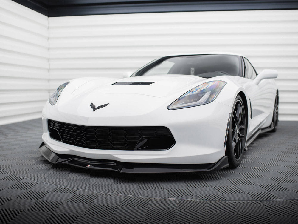 Maxton Design Front Splitter V.2 Chevrolet Corvette C7