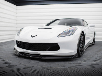 Maxton Design Front Splitter V.2 Chevrolet Corvette C7