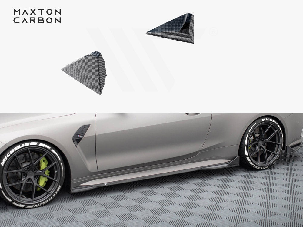Maxton Design Carbon Side Flaps BMW M4 G82
