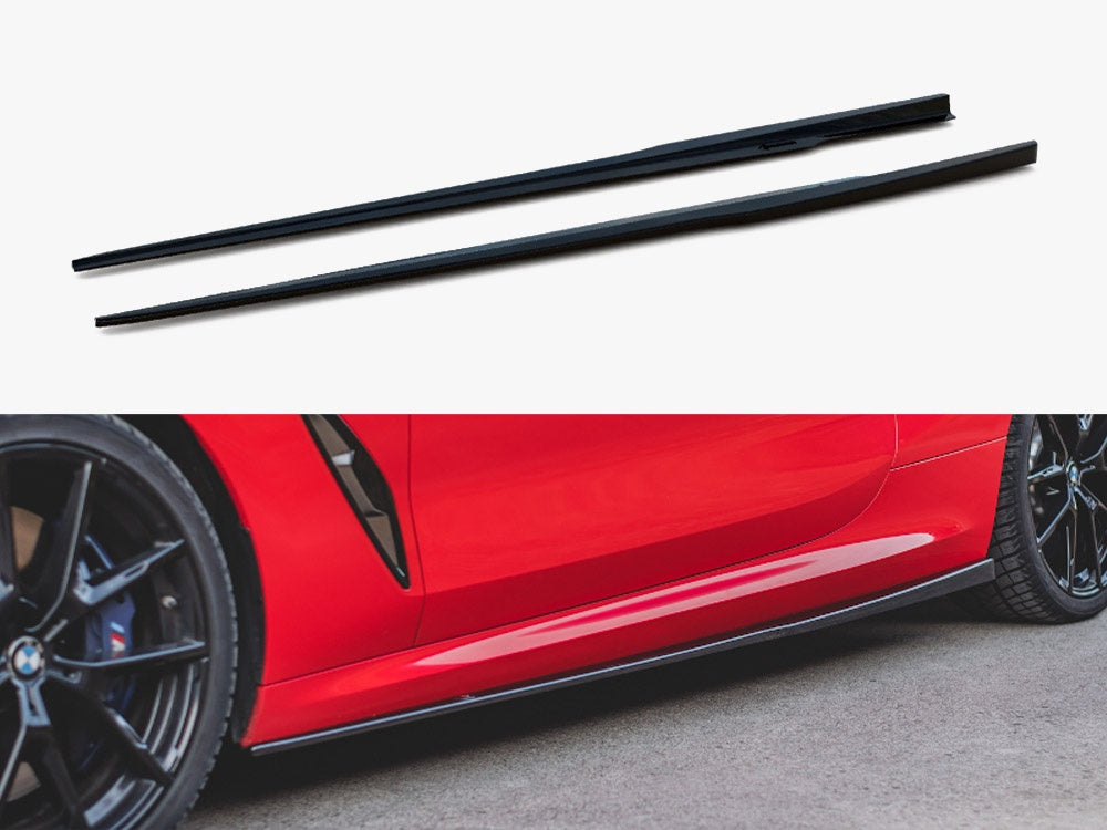 Maxton Design Side Skirts Diffusers BMW 8 Coupe M-Pack G15 / M8 F92