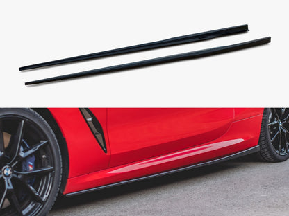 Maxton Design Side Skirts Diffusers BMW 8 Coupe M-Pack G15 / M8 F92