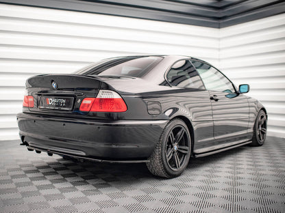 Maxton Design Rear Spoiler / LID Extension BMW 3 E46 Coupe Pre-Facelift |M3 CSL Look| (Requires Painting)