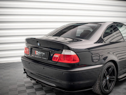 Maxton Design Rear Spoiler / LID Extension BMW 3 E46 Coupe Pre-Facelift |M3 CSL Look| (Requires Painting)