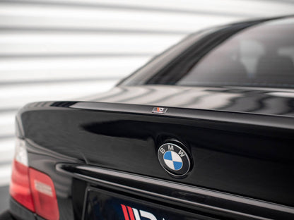 Maxton Design Rear Spoiler / LID Extension BMW 3 E46 Coupe Pre-Facelift |M3 CSL Look| (Requires Painting)