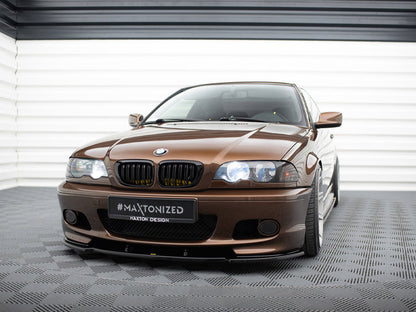 Maxton Design Front Splitter V.1 BMW 3 E46 M-Pack Coupe