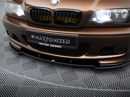 Maxton Design Front Splitter V.1 BMW 3 E46 M-Pack Coupe