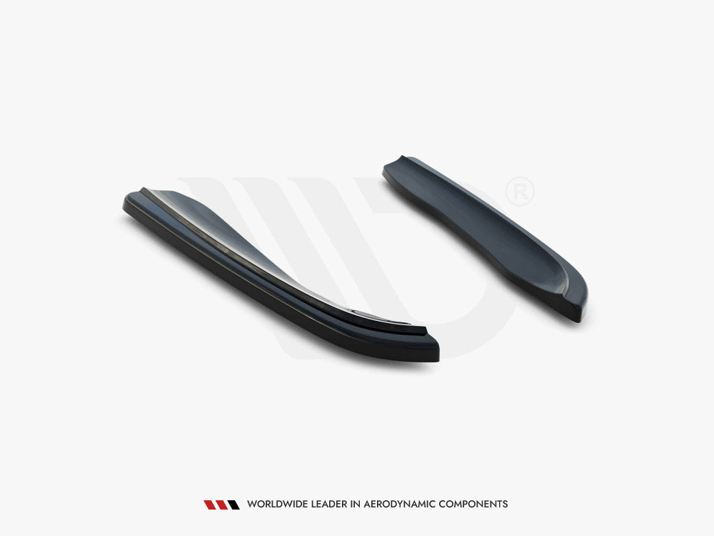 Maxton Design Rear Side Splitters BMW 3 E46 M-Pack Coupe - Carbon Look