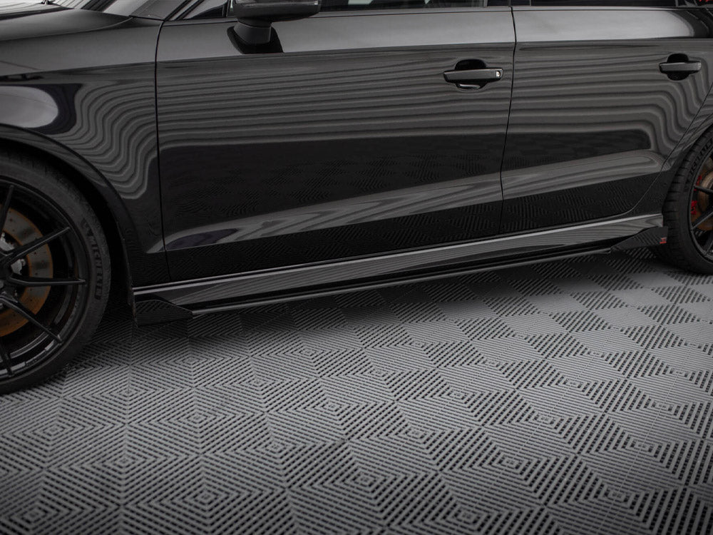 Maxton Design Side Flaps Audi RS3 Sedan 8V Facelift