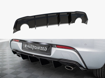 Maxton Design Rear Valance Opel Astra GTC OPC-Line J (Version with single exhausts on both sides)