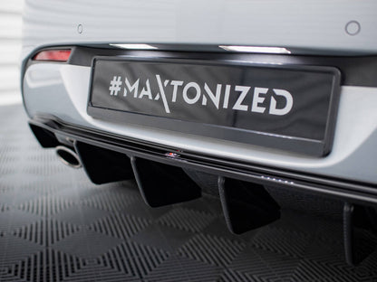 Maxton Design Rear Valance Opel Astra GTC OPC-Line J (Version with single exhausts on both sides)