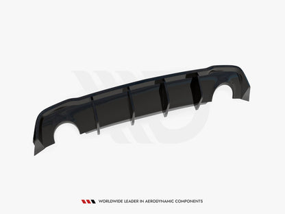 Maxton Design Rear Valance Opel Astra GTC OPC-Line J (Version with single exhausts on both sides)