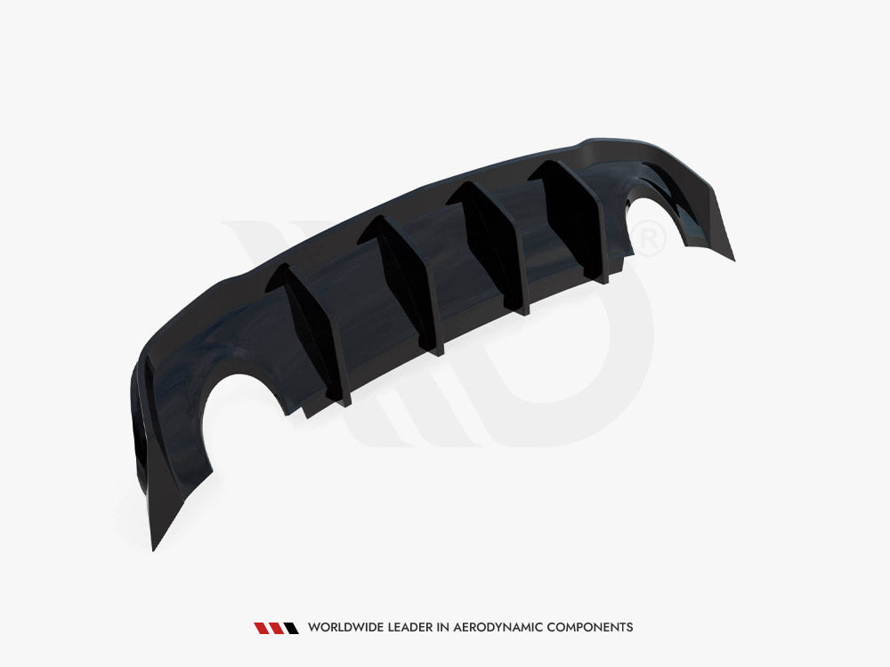 Maxton Design Rear Valance Opel Astra GTC OPC-Line J (Version with single exhausts on both sides)