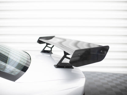 Maxton Design Carbon Spoiler With Internal Brackets Uprights BMW 3 Coupe E46