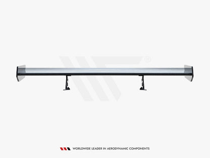 Maxton Design Carbon Spoiler With Internal Brackets Uprights BMW 3 Coupe E46