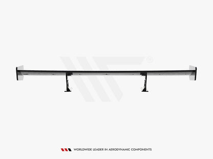 Maxton Design Carbon Spoiler With Internal Brackets Uprights BMW 3 Coupe E46