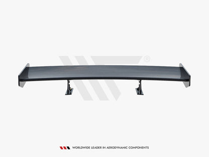 Maxton Design Carbon Spoiler With Internal Brackets Uprights + LED BMW 3 Coupe E46