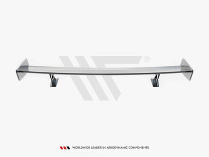 Maxton Design Carbon Spoiler With External Brackets Uprights BMW 3 Coupe E46