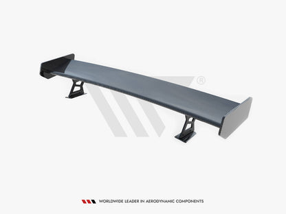 Maxton Design Carbon Spoiler With External Brackets Uprights BMW 3 Coupe E46