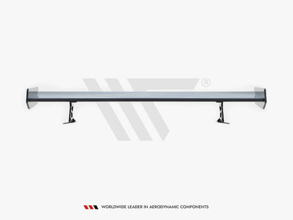 Maxton Design Carbon Spoiler With External Brackets Uprights BMW 3 Coupe E46