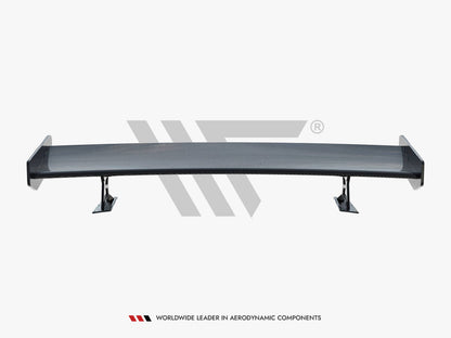 Maxton Design Carbon Spoiler With External Brackets Uprights + LED BMW 3 Coupe E46