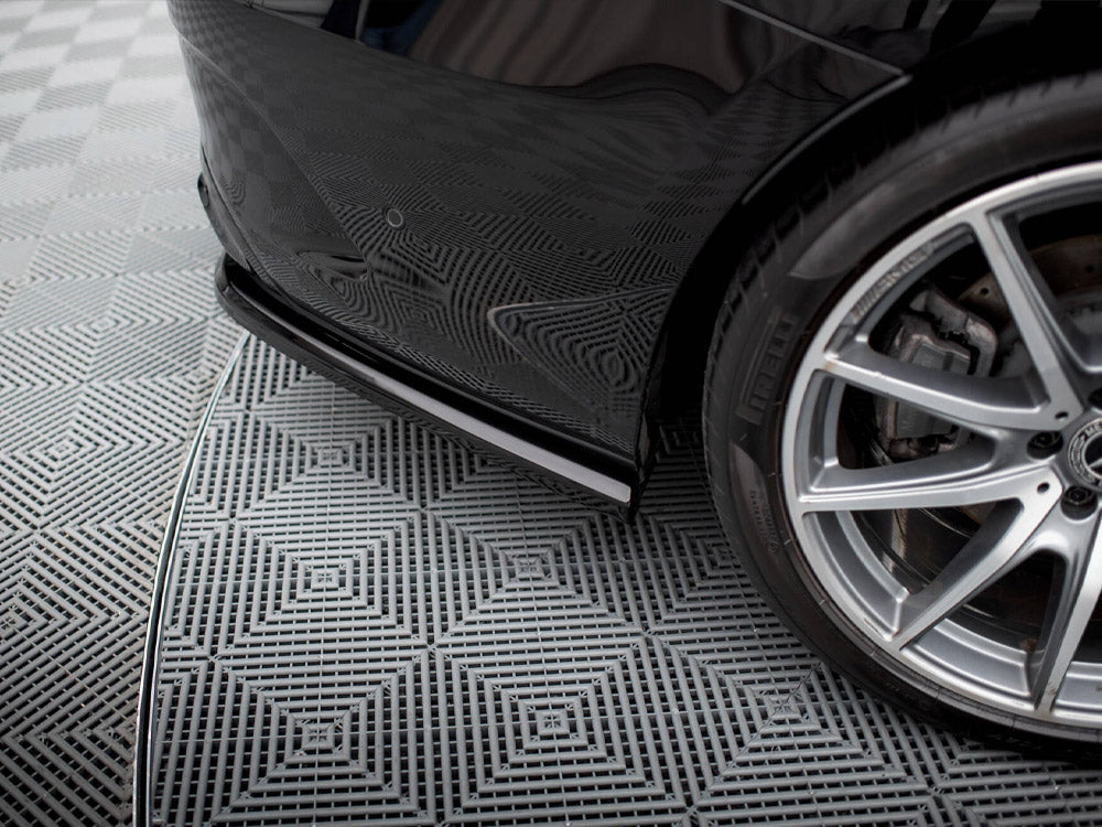 Maxton Design Rear Splitter (Vertical Bars) Mercedes-Benz S Coupe AMG-Line C217 Facelift