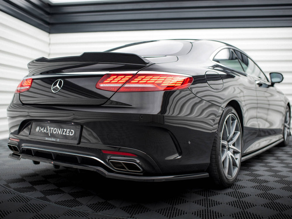 Maxton Design Spoiler CAP 3D Mercedes-Benz S Coupe AMG-Line C217 Facelift