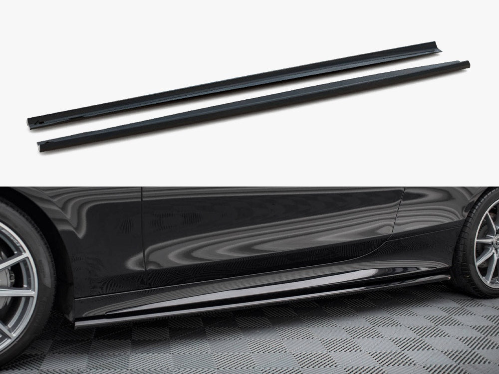 Maxton Design Side Skirts Diffusers Mercedes-Benz S Coupe AMG-Line C217 Facelift