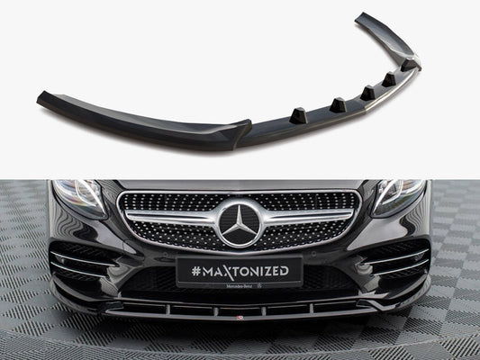 Maxton Design Front Splitter V.2 Mercedes-Benz S Coupe AMG-Line C217 Facelift