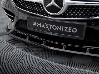Maxton Design Front Splitter V.2 Mercedes-Benz S Coupe AMG-Line C217 Facelift