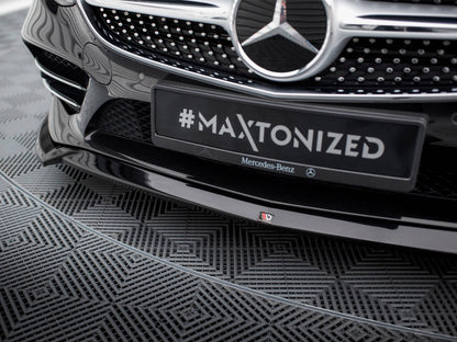 Maxton Design Front Splitter V.1 Mercedes-Benz S Coupe AMG-Line C217 Facelift