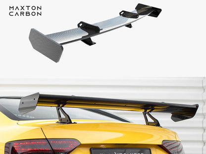 Maxton Design Carbon Spoiler With Upper Swan Mounting Audi A5 Coupe 8T