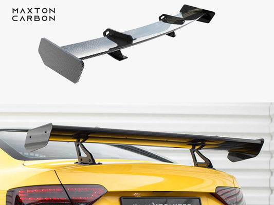 Maxton Design Carbon Spoiler With Upper Swan Mounting Audi A5 Coupe 8T