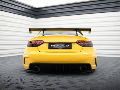 Maxton Design Carbon Spoiler With Upper Swan Mounting Audi A5 Coupe 8T