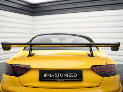Maxton Design Carbon Spoiler With Upper Swan Mounting Audi A5 Coupe 8T