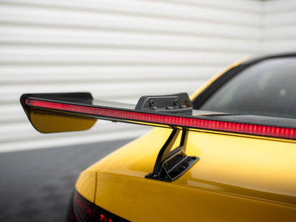 Maxton Design Carbon Spoiler With Upper Swan Mounting + LED Audi A5 Coupe 8T